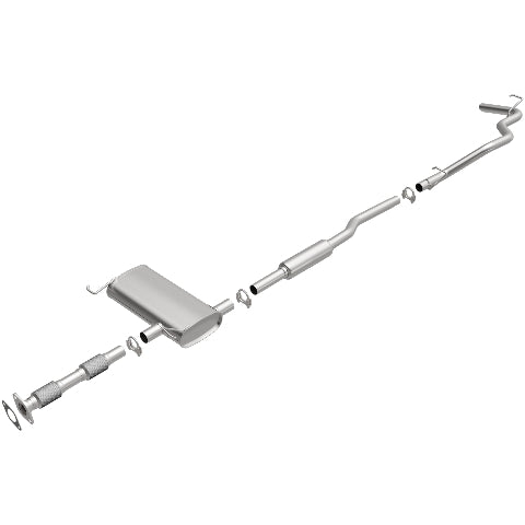 Fits 1995-1998 Ford Windstar Direct-Fit Replacement Exhaust System 106-0457 aluminized steel