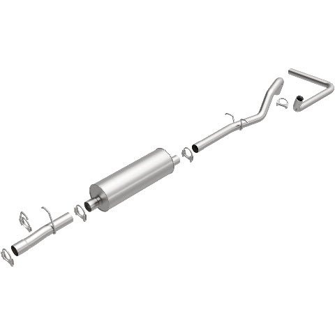 Fits 1987-1996 Ford Direct-Fit Replacement Exhaust System 106-0476 aluminized steel