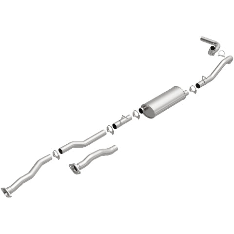 Fits 1994-1995 Chevy C1500 Direct-Fit Replacement Exhaust System 106-0495 steel