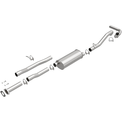 Fits 1996-1998 GMC K1500 Direct-Fit Replacement Exhaust System 106-0513 aluminized steel