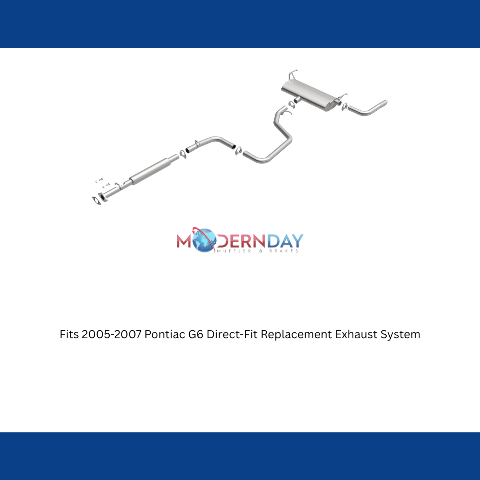 2005-2007 Pontiac G6 Direct-Fit Replacement Exhaust System 106-0633 aluminized steel