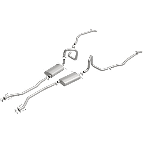 Fits 1998-2002 Ford Crown Victoria Direct-Fit Replacement Exhaust 106-0634