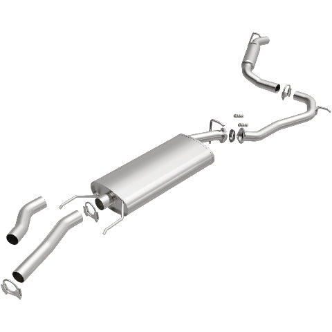 Fits 2006-2012 Toyota RAV4 Direct-Fit Replacement Exhaust System 106-0717 aluminized steel