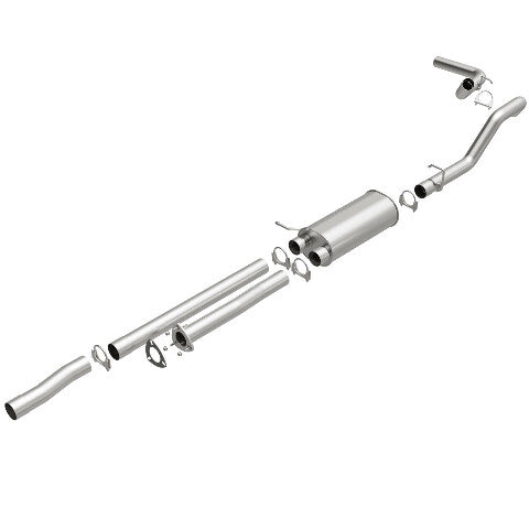 Fits 2003-2009 Chevy Express 2500 Direct-Fit Replacement Exhaust 106-0737 steel