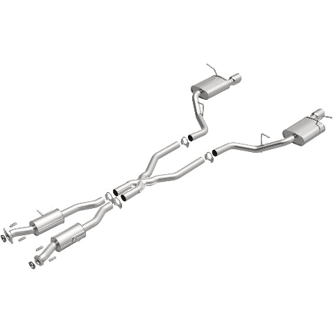 Fits 2011-2023 Dodge Durango Direct-Fit Replacement Exhaust System 106-0768 aluminized steel