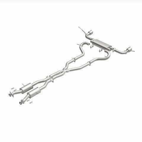 Fits 2011-2022 Jeep Direct-Fit Replacement Exhaust System 106-0834 aluminized steel