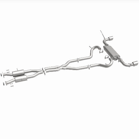 Fits 2011-2022 Jeep Direct-Fit Replacement Exhaust System 106-0834 aluminized steel