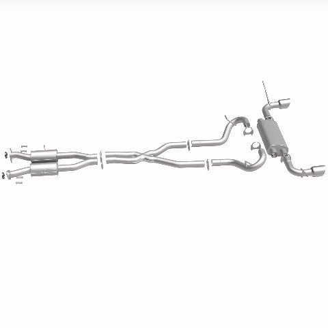 Fits 2011-2022 Jeep Direct-Fit Replacement Exhaust System 106-0834 aluminized steel