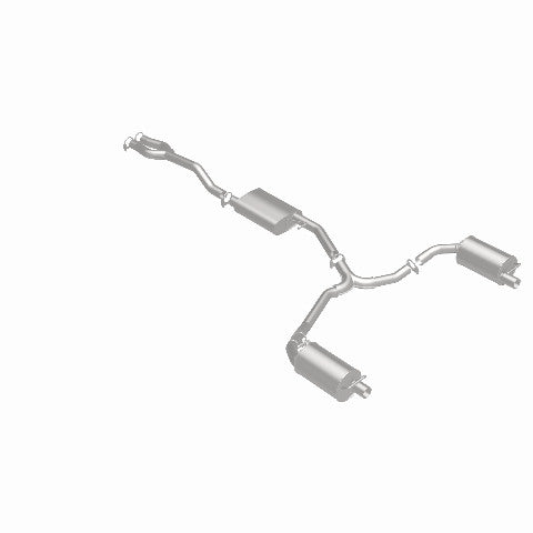 Direct-Fit Replacement Exhaust System 106-0842 for 2011-2014 Dodge aluminized steel