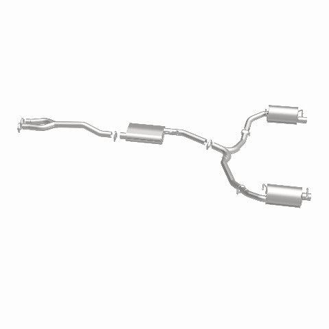Direct-Fit Replacement Exhaust System 106-0842 for 2011-2014 Dodge aluminized steel