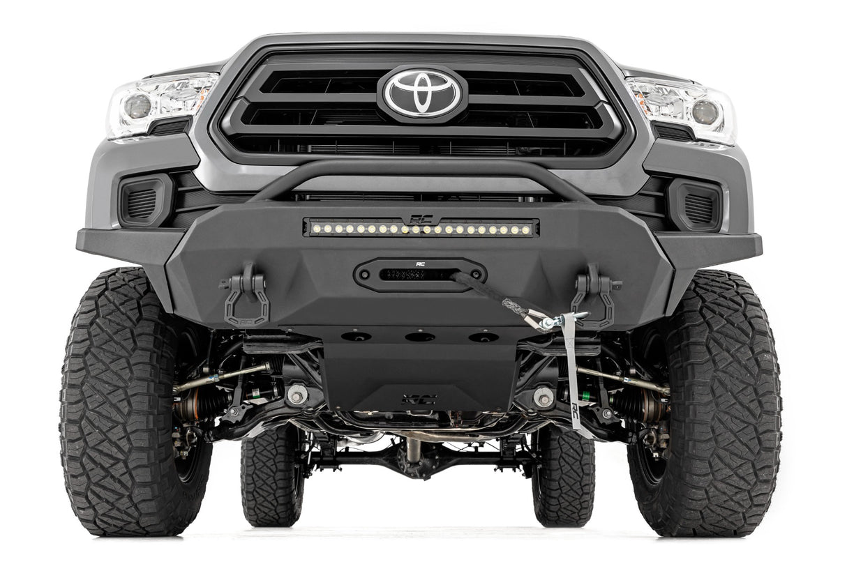 Fits Tacoma 4WD(16-23) Front Bumper 12000-Lb Pro Series Winch 10716