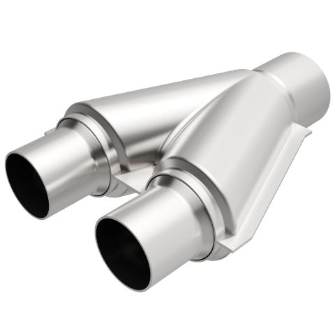 MagnaFlow exhaust pipe 2.25 inch inlet 2.5 inch outlet stainless steel 10758
