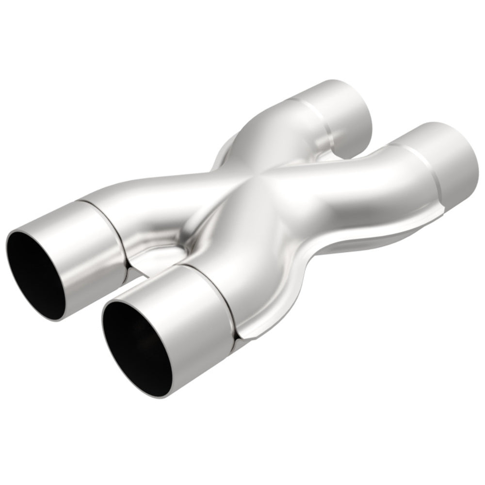 t Universal Exhaust Pipe Smooth Trans X 2.5/2.5 X 12 SS 10791 Magnaflow MagnaFlow Exhaust Products