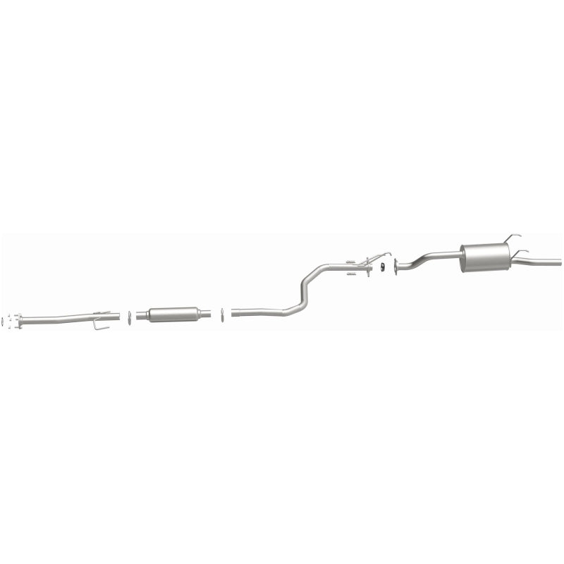 Fits 1992-2000 Honda Civic Direct-Fit Replacement Exhaust System 106-0727