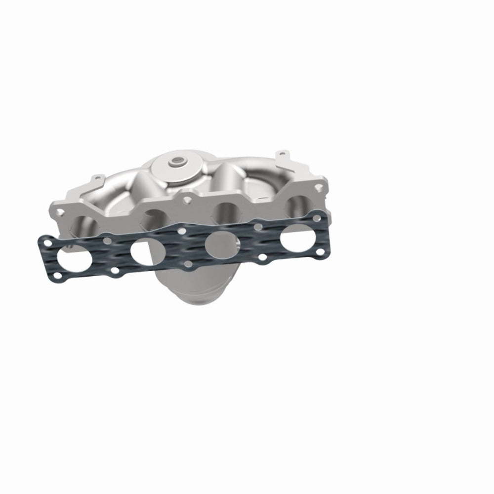 MagnaFlow direct-fit catalytic converter fits 2011-2013 Kia Sorento and 2010-2012 Hyundai Santa Fe, this and 2011-2013 Sorento 2.4L stainless steel CARB compliant 52774