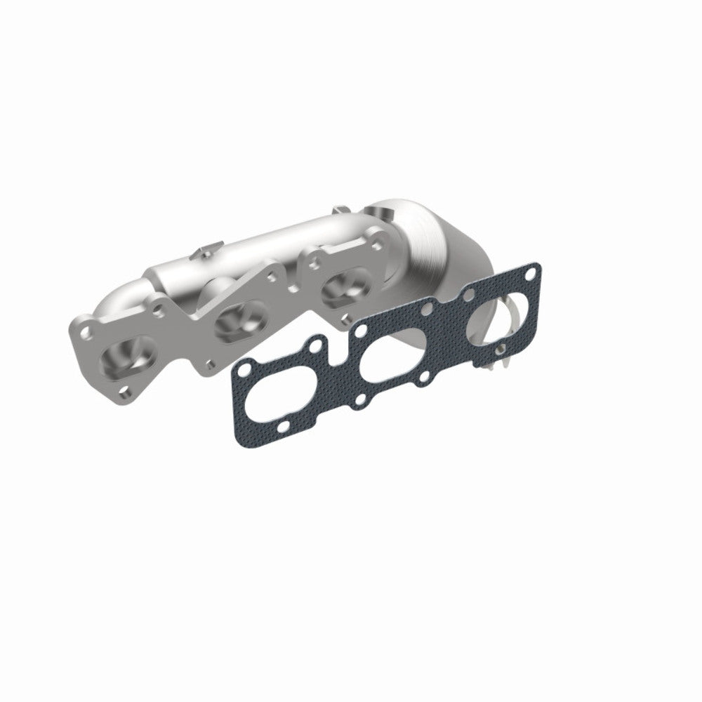 MagnaFlow direct-fit catalytic converter fits 2011-2014 Hyundai Genesis and 2016-2017 Kia K900, this and 2011-2014 Genesis 3.8L stainless steel CARB compliant OBDII 52785