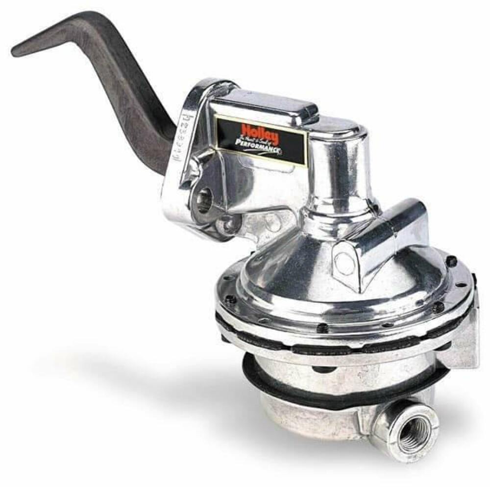 Holley 110 GPH Mechanical Fuel Pump - 12-389-11 for 1967-1975 Pontiac Firebird aluminum