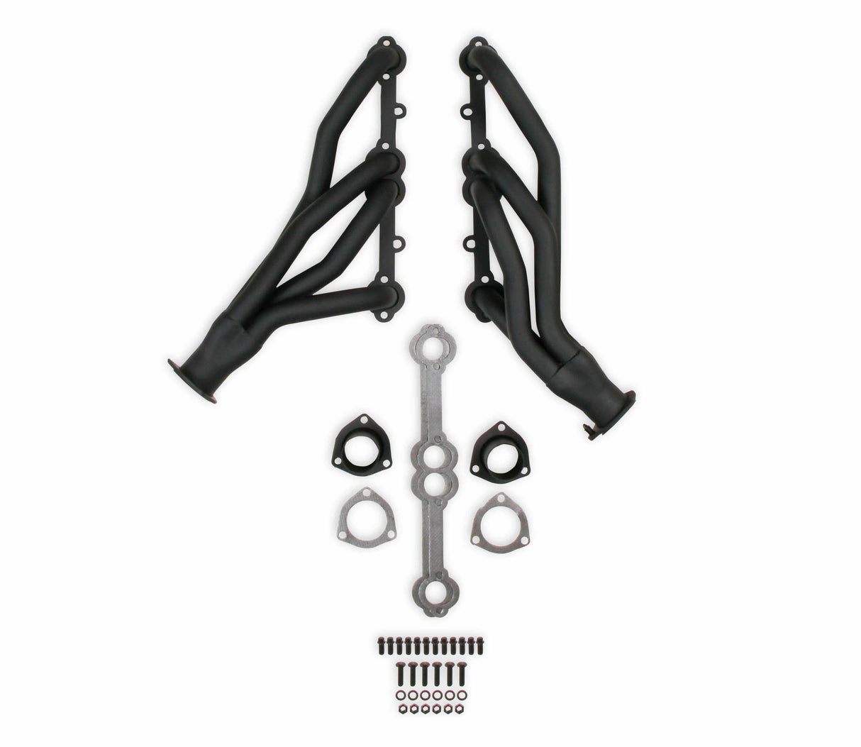 Mid-Length Header - Painted - 11108FLT performance headers Camaro black