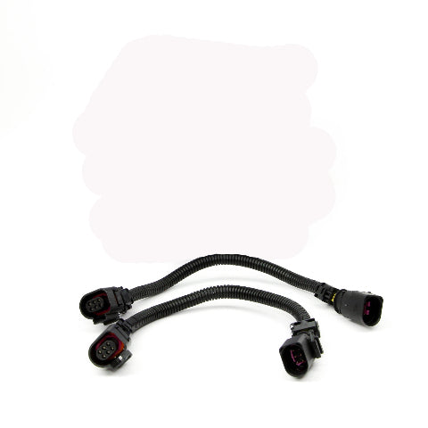 Fits 2011-2014 Mustang 5.0 Front O2 Extensions- 12In (Pair)-1112