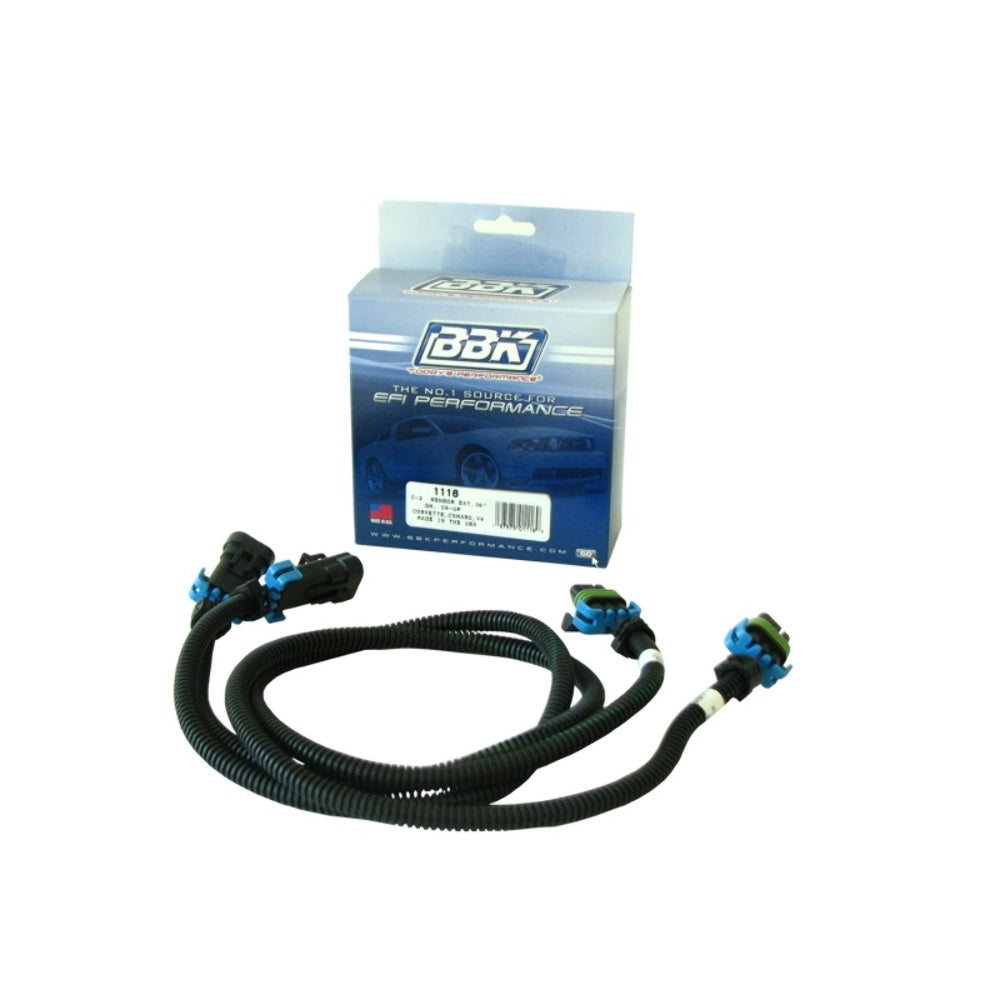 Fits 2010-2015 Chevrolet Camaro 6.2L O2 Sensor Harness Extensions-36"-1116