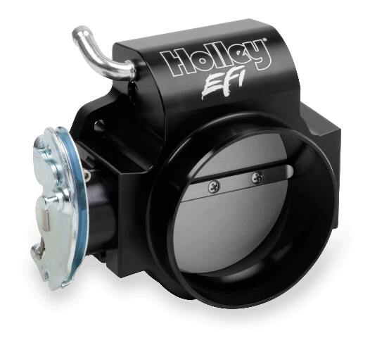 Holley EFI BILLET 90mm LS Throttle Body w/low RPM Taper - 112-589