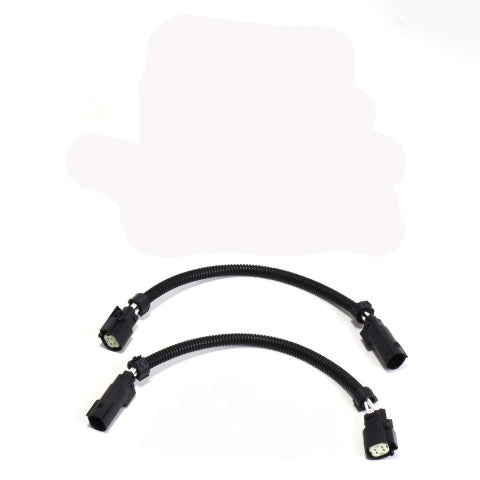 Fits 2018-24 Mustang GT Front Or Rear O2 Harness Extensions 16In (Pair)-1121 for 2018-2024 Mustang