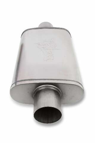 Flowmonster Performance Muffler 3 inch inlet & 3 inch outlet 11219-FM 409 Stain