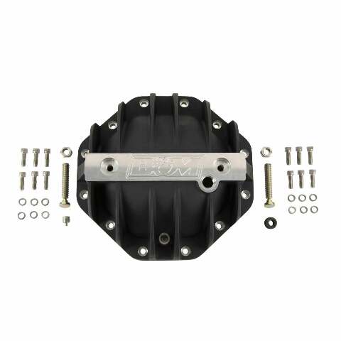 Hi-Tek Aluminum Differential Cover for Chrysler 9.25-inch - Black aluminum black anodized
