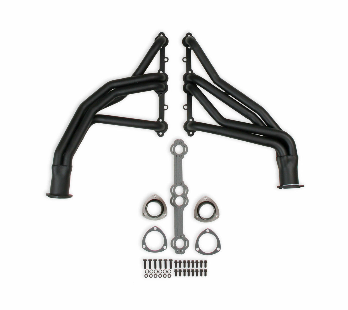 11500FLT, Long Tube Header, 3 Inch Collector Size performance headers black