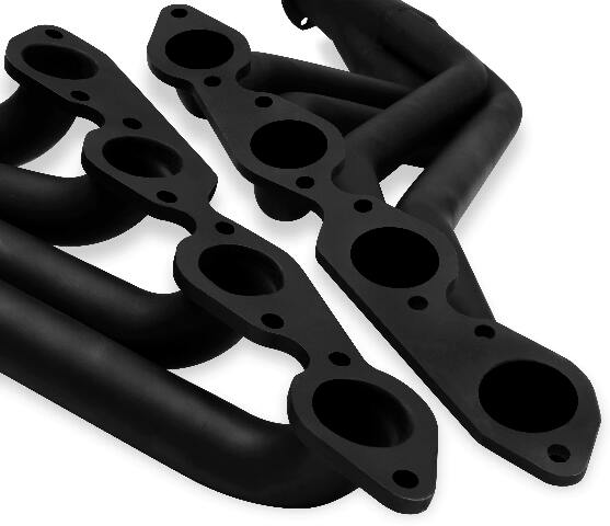 Flowtech Long Tube Header - Black Paint  - 11530FLT