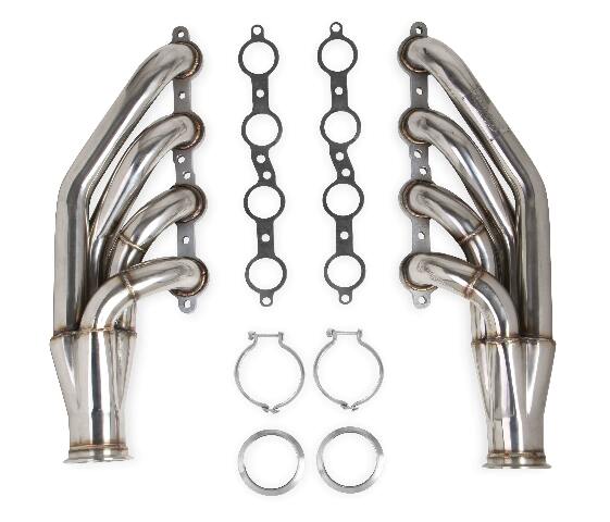 LS Turbo Headers-Polished - 11539FLT performance headers