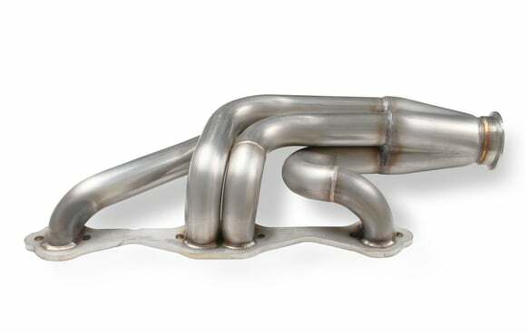 Flowtech Small Block Chevy Turbo Headers - Natural Finish - 11572FLT