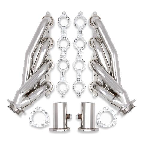 Shorty Headers - Polished - 11576FLT performance headers
