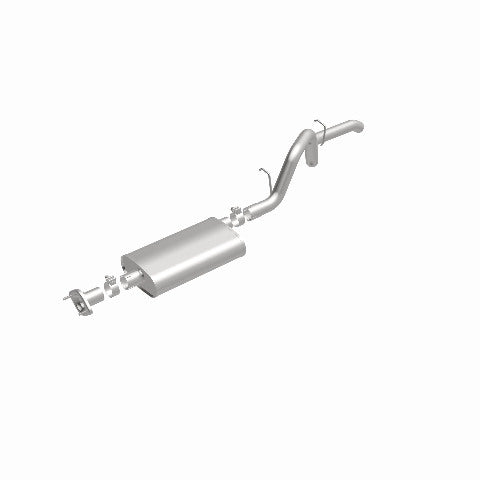 Fits 1997-2006 Jeep Wrangler Stainless Direct-Fit Replacement Exhaust 116-0002 stainless steel