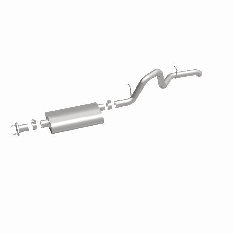 Fits 1997-2006 Jeep Wrangler Stainless Direct-Fit Replacement Exhaust 116-0002 stainless steel