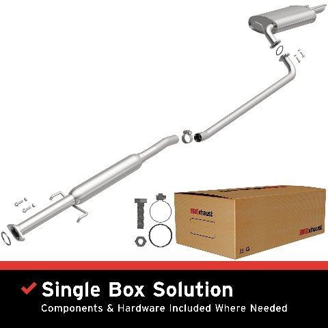 Fits 2002-2003 Lexus ES300 S/S Direct-Fit Replacement Exhaust System 116-0274 stainless steel