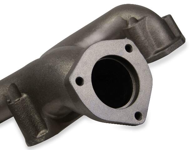 Rams Horn Exhaust Manifolds - Natural Uncoated - 11704-RFLT