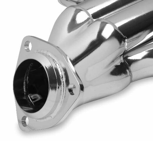 Block Hugger Header - Stainless Steel - 11705-7FLT performance headers