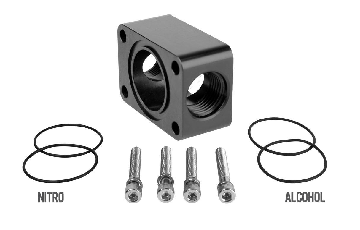 Fuel Pump Fitting High Flow EFI Performance Universal Fit Aeromotive 11740-BGPL