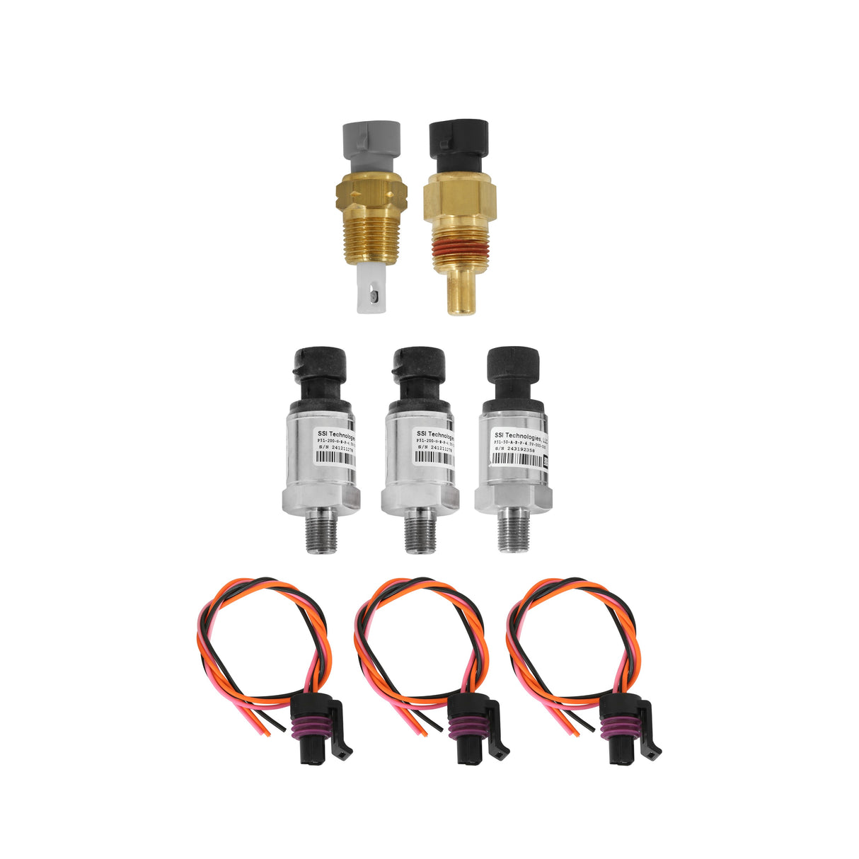 Holley EFI sensor stainless steel kit-554-203