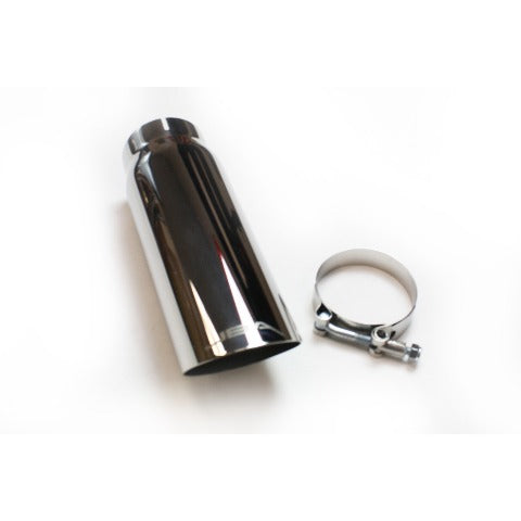 JBA Exhaust Tip 2.5inx3inx9in Chrome Stainless Polished - 12-08209