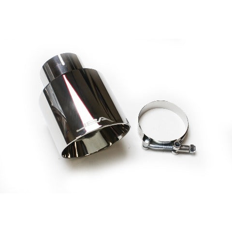JBA Exhaust Tip 2.5inx4in Chrome Stainless Polished - 12-08257