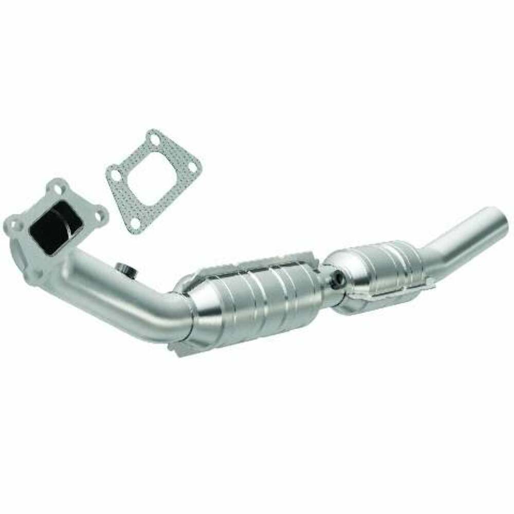 MagnaFlow direct-fit catalytic converter for 2012-2015 Chevy Camaro 3.6L passenger side stainless steel CARB compliant OBDII 51683