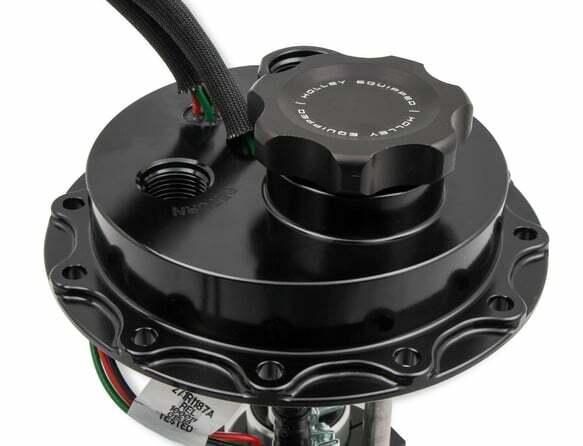 Holley fuel pump module-12-bolt-flange-w-vr-series-fuel-pumps-12-149