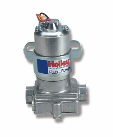 Holley 12-812-1 Fuel Pump Electric Blue External Inline 110 gph Gasoline Kit