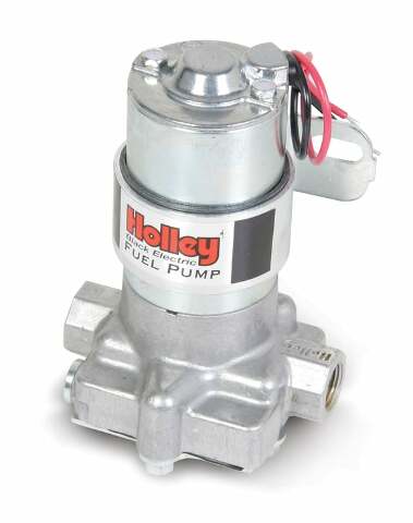 Holley 12-815-1 ELECTRIC FUEL PUMP 140 GPH BLACK