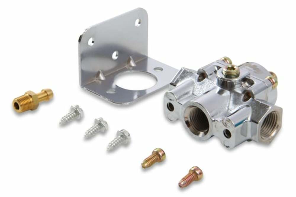 t Die Cast EFI By Pass Style Fuel Pressure Regulators - 12-882 Holley