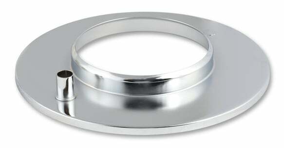10 Chrome Round Air Cleaner - 120-145
