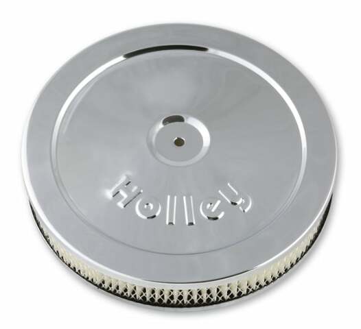 10 Chrome Round Air Cleaner - 120-145
