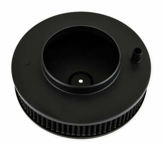 Holley Flat Base Air Cleaner 10 Black - 120-145B